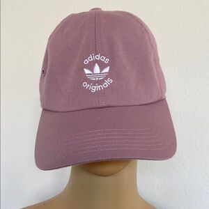 Adidas Pink Trefoil Logo Baseball Hat